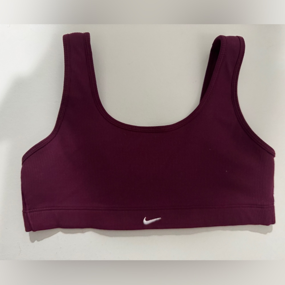 Purple/Pink Nike sports bra